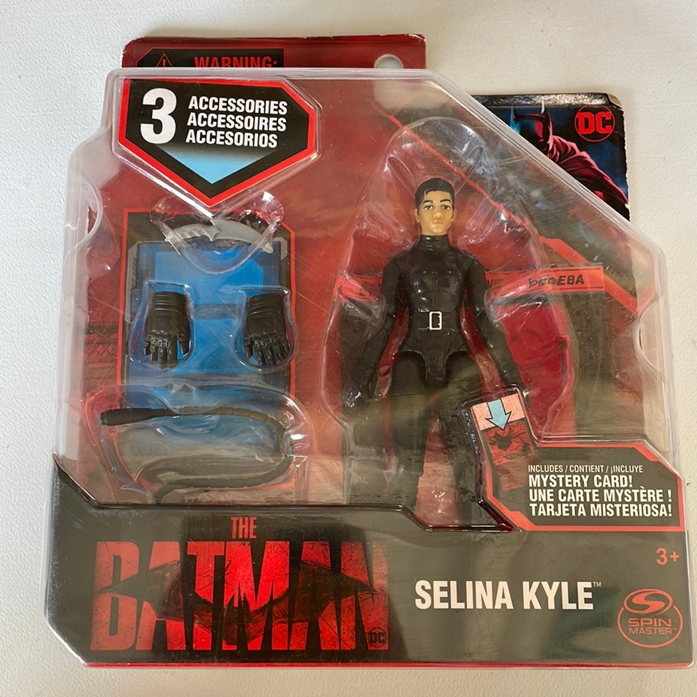 Spin Master DC The Batman - Selina Kyle - 4 Inch Action Figure -NEW SEALED